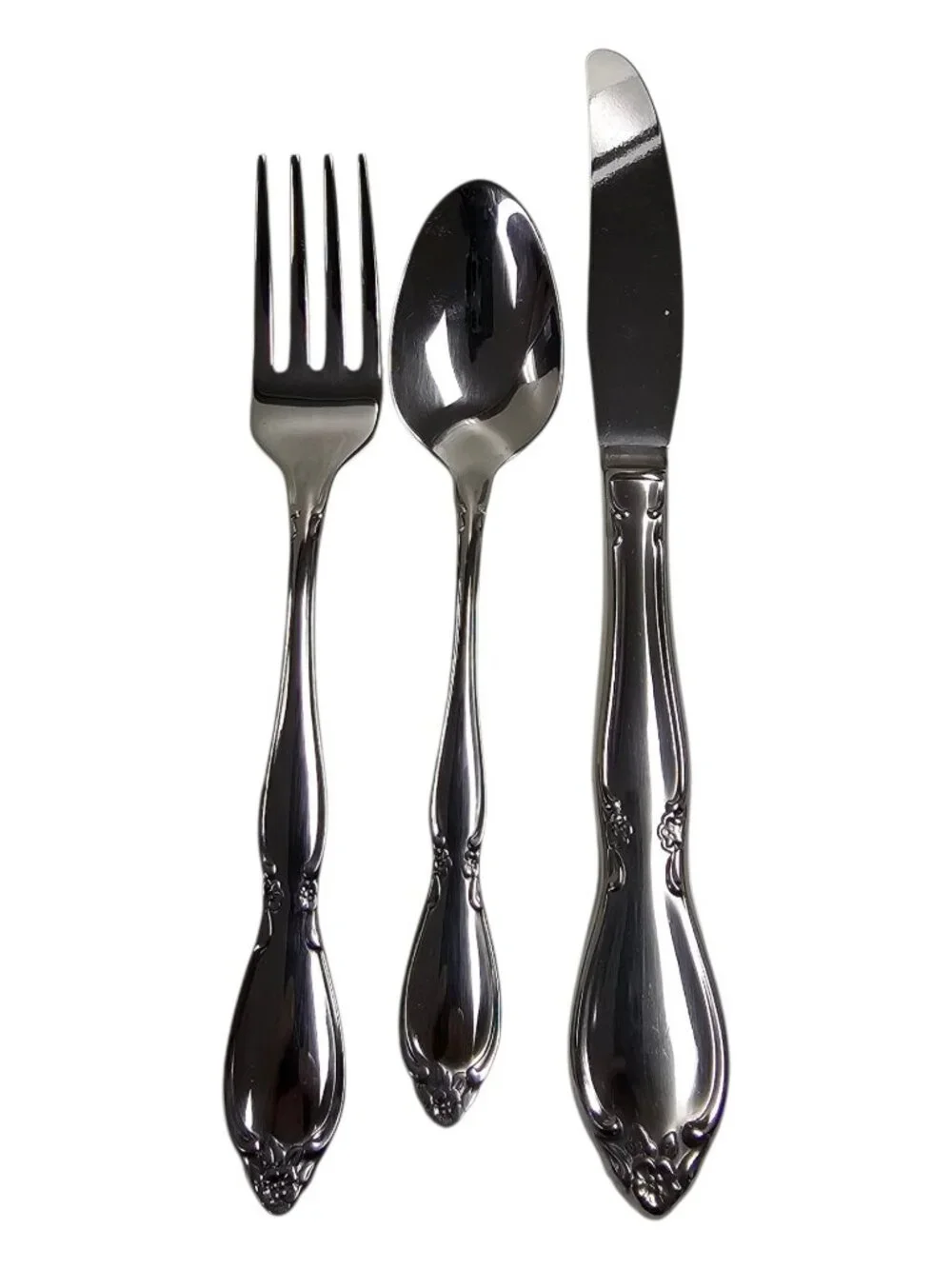 Oneida Chateau 3-piece child flatware silverware set . service for 1